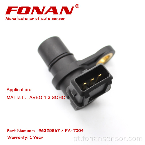 Sensor de posição da árvore de cames para Chevrolet SPARK 96325867